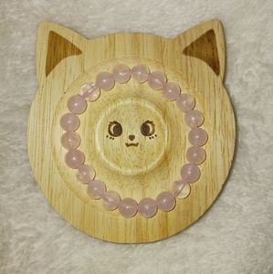 Rose quartz bracelet